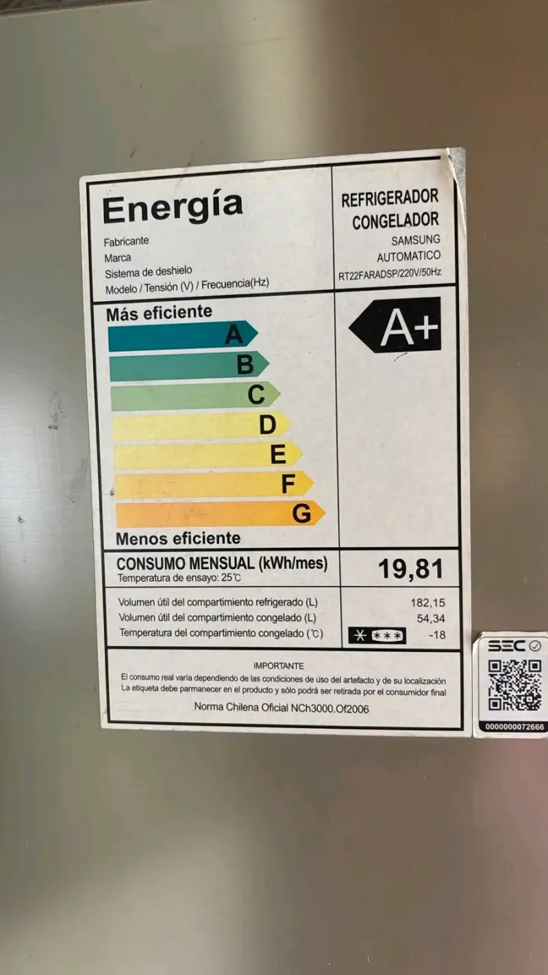 Refrigerador Samsung Digital Inverter A+ - 3