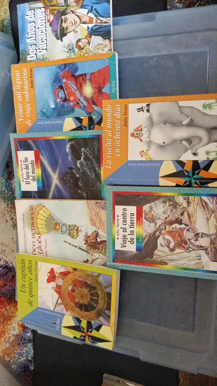 Colección de libros clásicos de Julio Verne - 1