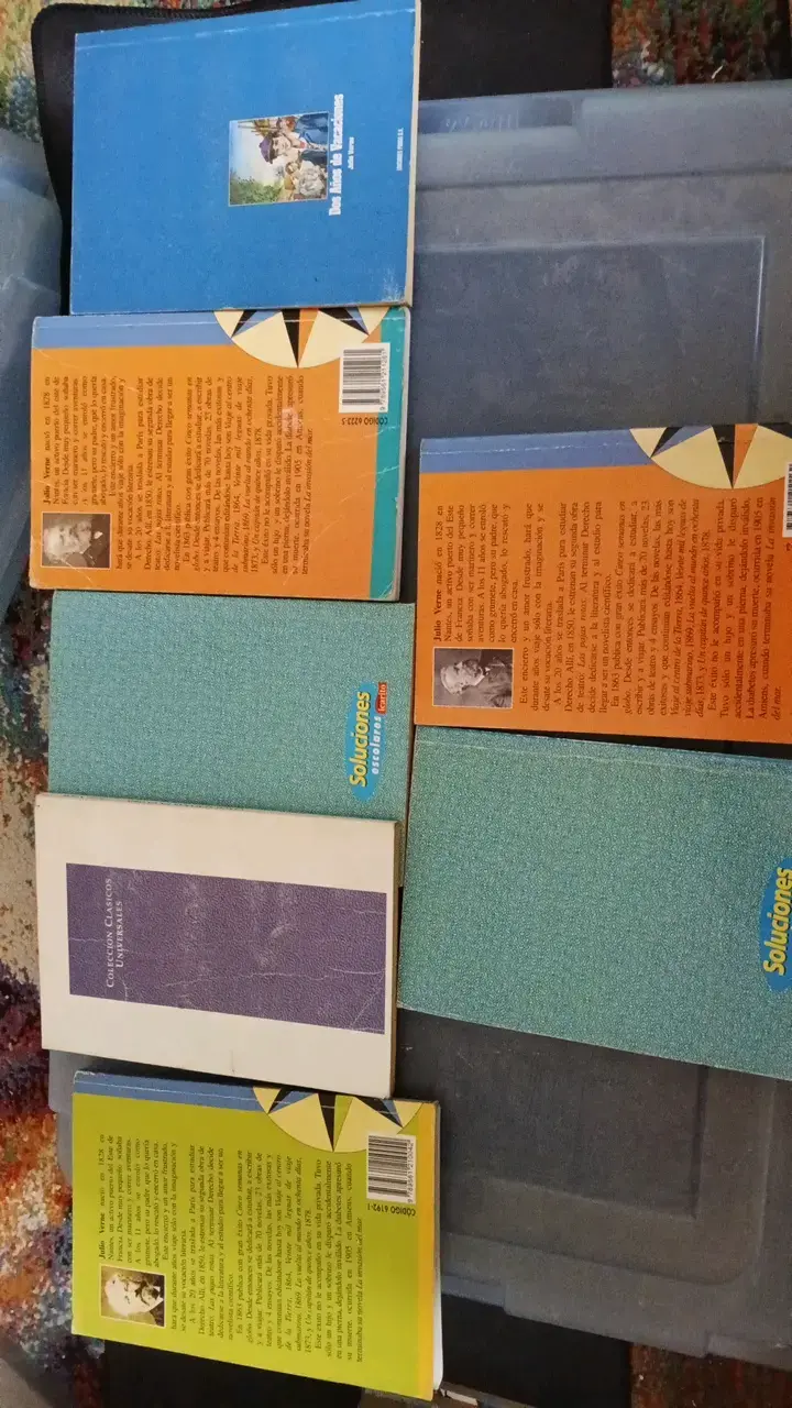 Colección de libros clásicos de Julio Verne - 2