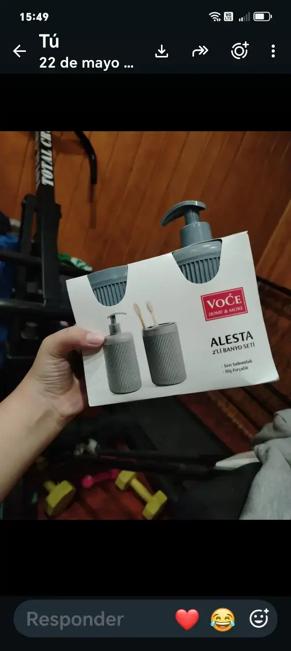 Set de Baño 2x1 Alesta Voce Home & Style - 2