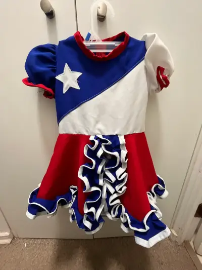 Disfraz de huasa chilena para niña con accesorios - miniatura 3