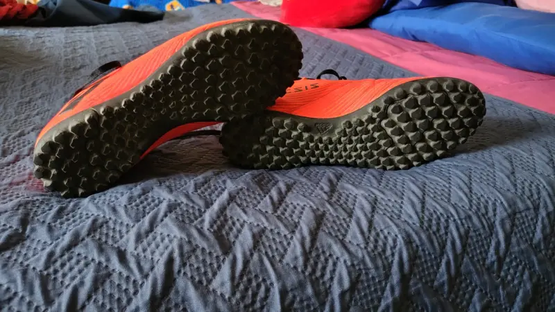 Zapatillas de Fútbol Adidas Nemeziz Naranja - 4