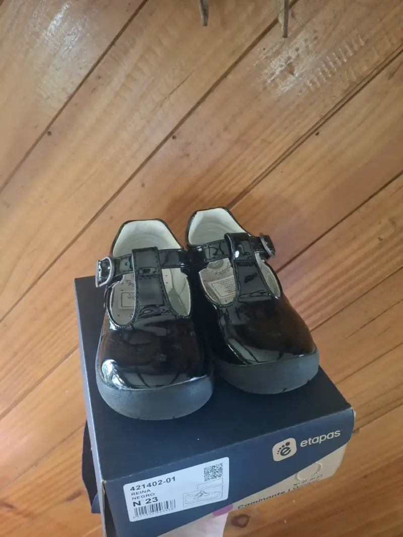Zapatos de charol para niña Etapas negros - 2