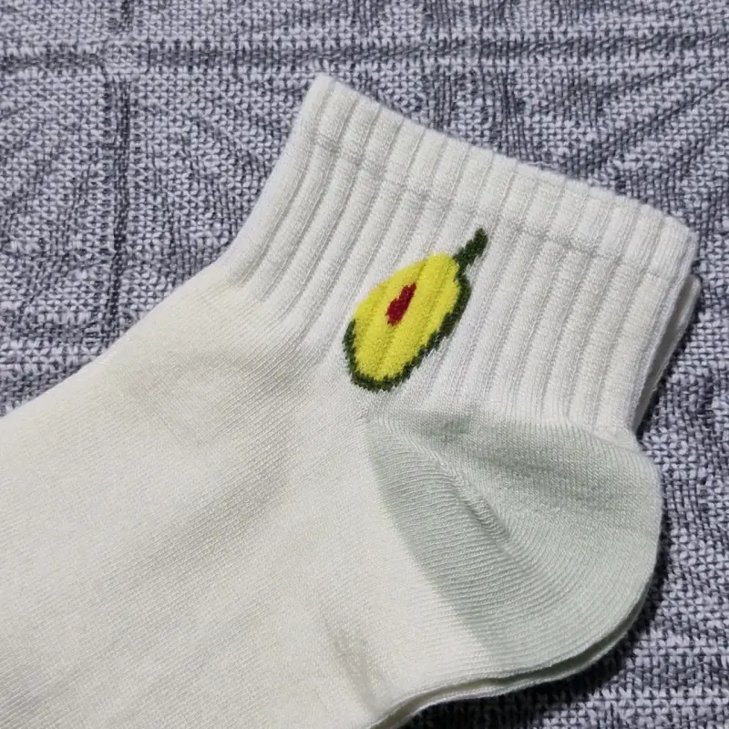 Calcetines cortos con diseño de palta - 3
