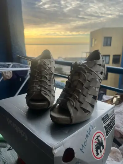 Zapatos de tacón abiertos Andrea rosseti - miniatura 1