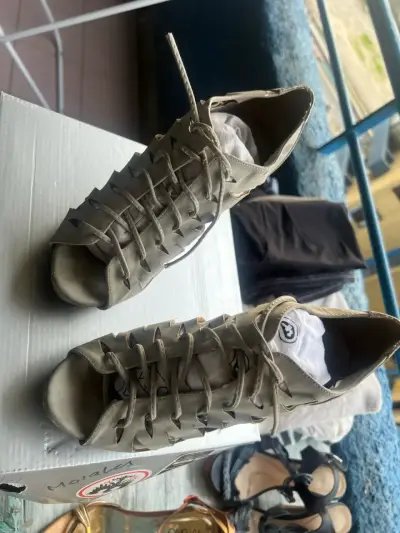 Zapatos de tacón abiertos Andrea rosseti - miniatura 2