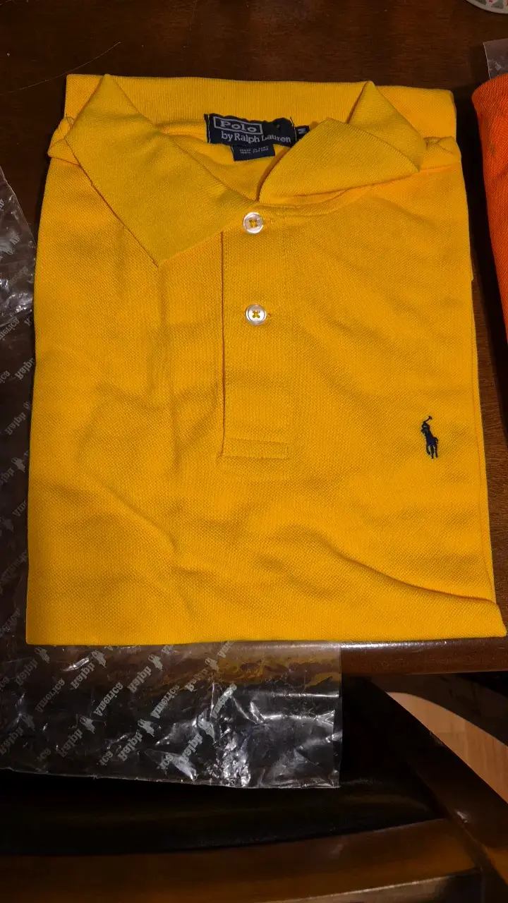 Polera Polo Ralph Lauren amarilla
