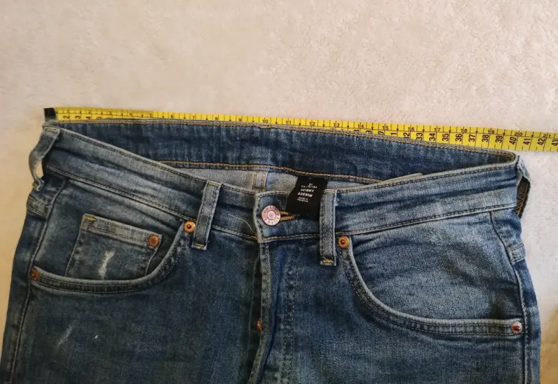 Jeans de Mujer Rasgados Azul - 4