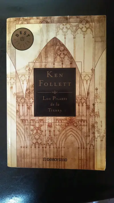 Libro Los Pilares de la Tierra Ken Follett - miniatura 1