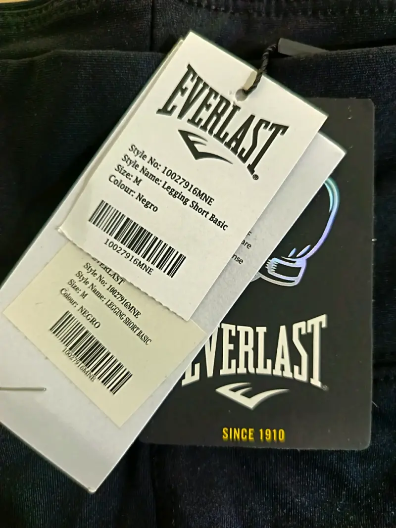 Shorts deportivos Everlast (Mujer Talla M) - 5