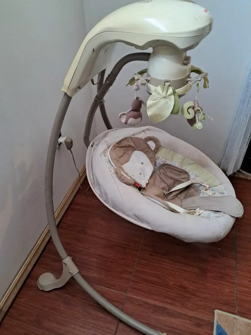 Columpio para bebé Fisher-Price con diseño de mono - 2