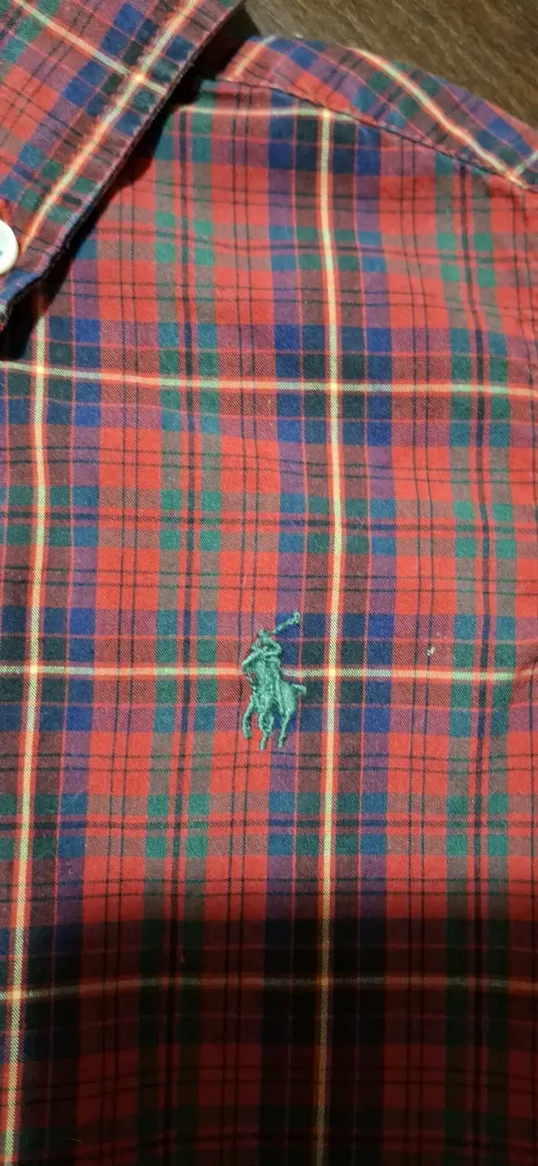 Camisa de niño a cuadros Ralph Lauren 9M - 2