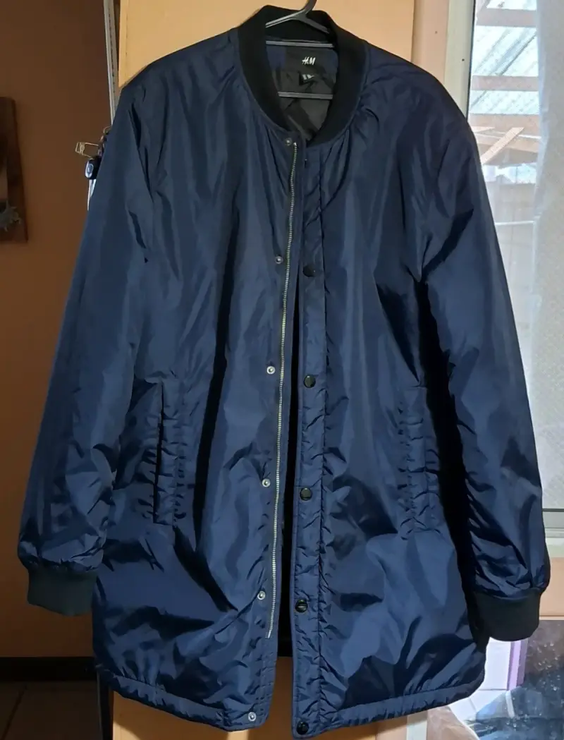 Abrigo azul H&M para hombre - 1