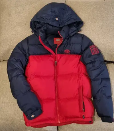 Chaqueta acolchada bicolor Dickies con capucha - miniatura 1