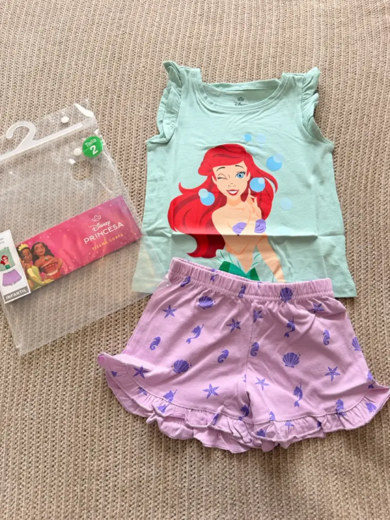 Pijama infantil Disney Princesa Ariel - 1