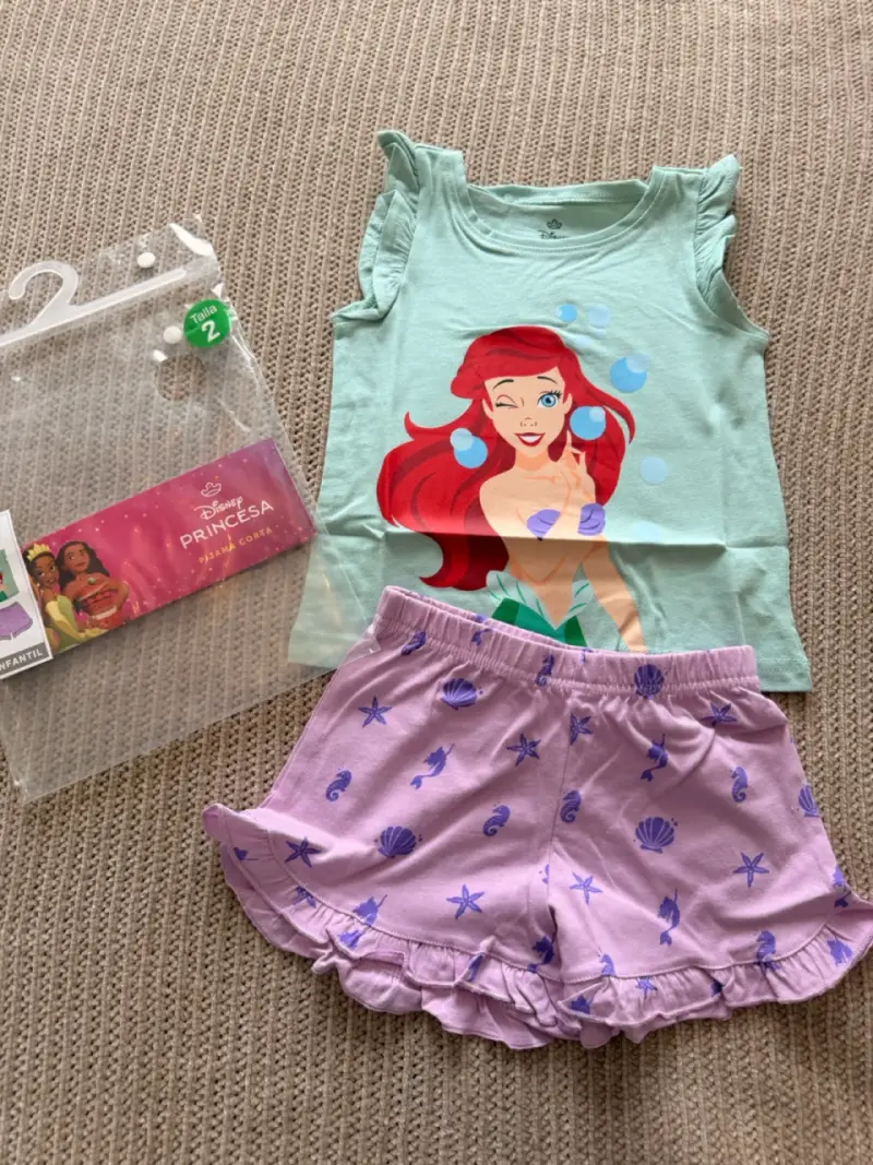 Pijama infantil Disney Princesa Ariel - 2