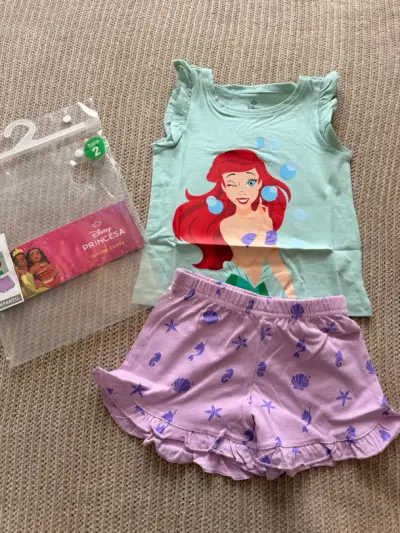 Pijama infantil Disney Princesa Ariel - miniatura 2