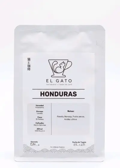 Café El Gato Honduras 250g Tostado - miniatura 1