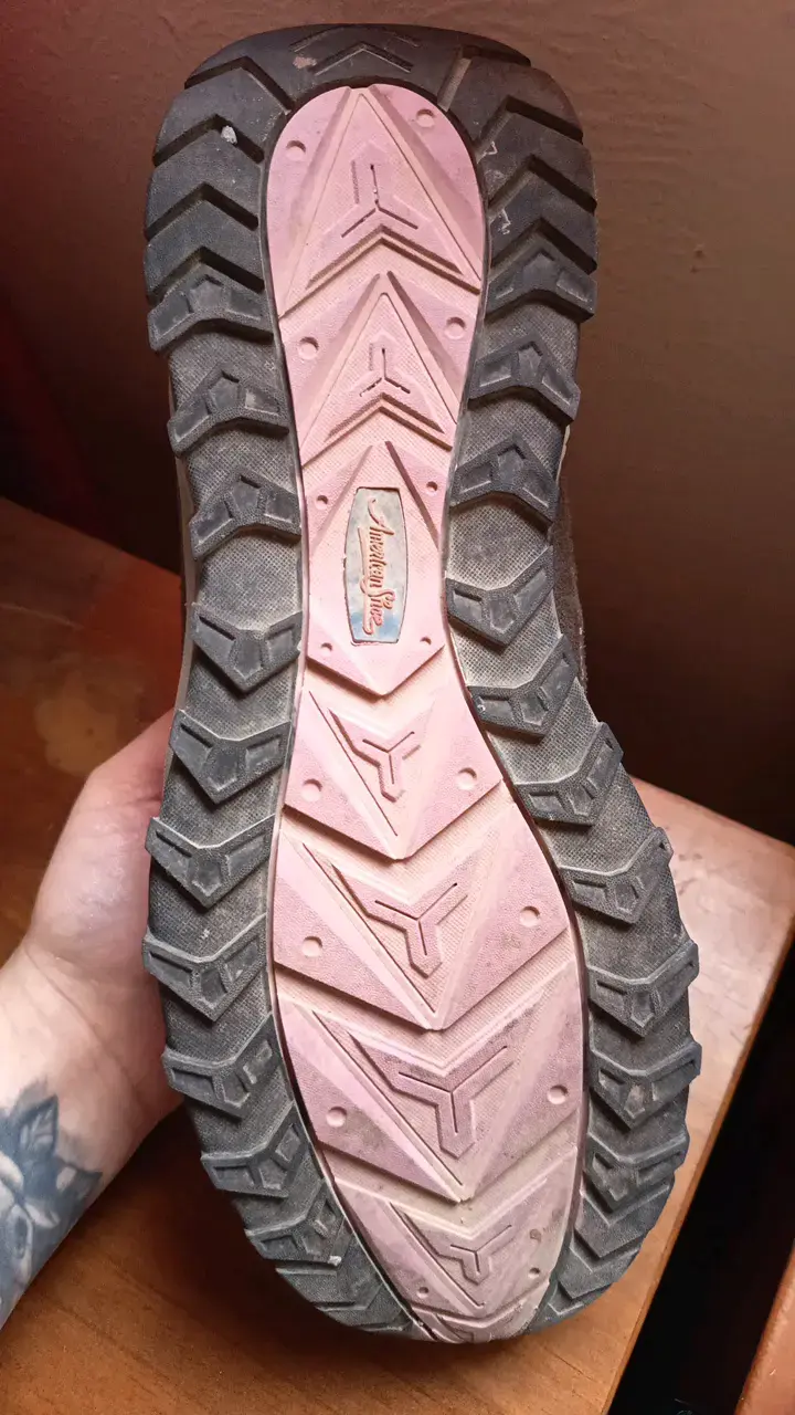 Zapatos de seguridad para mujer color marrón y ros - 2