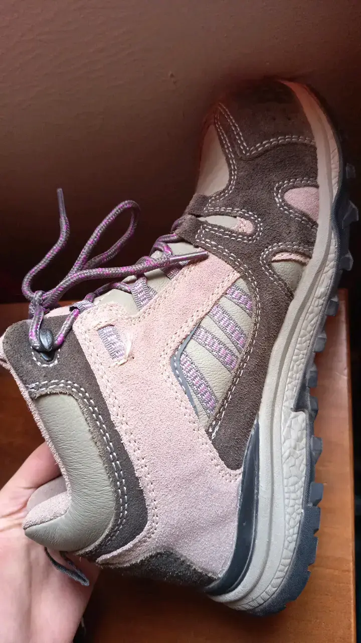 Zapatos de seguridad para mujer color marrón y ros - 4