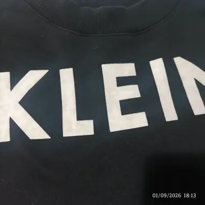 Polerón negro Calvin Klein Jeans para hombre - miniatura 5