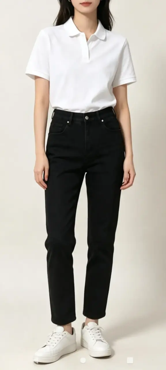 Jeans negros mujer Fiorucci talla 40 - 1