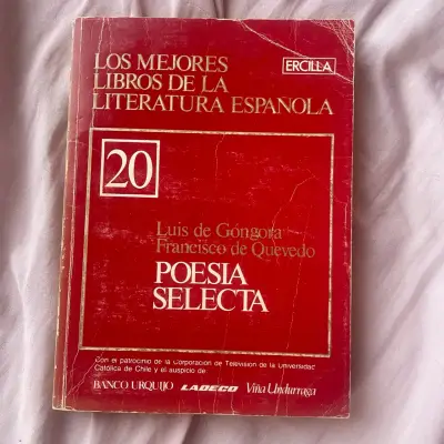 Libro Poesía Selecta de Góngora y Quevedo - miniatura 1