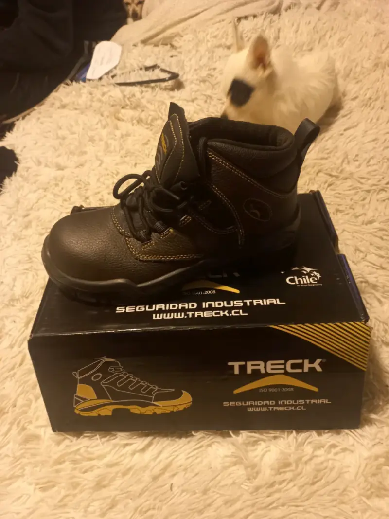 Botas de seguridad Treck negras con puntera reforzada - 1