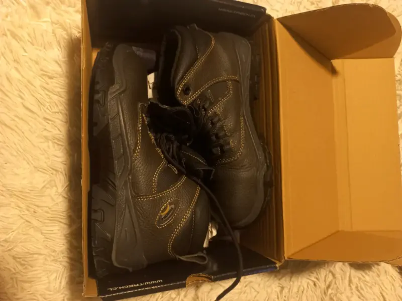 Botas de seguridad Treck negras con puntera reforzada - 3