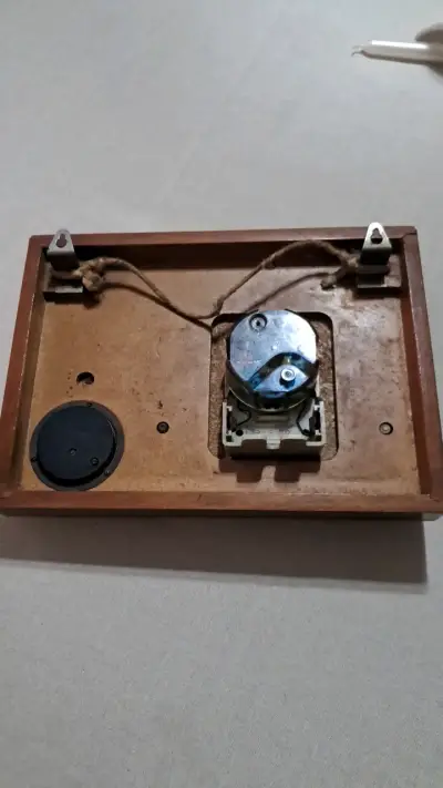 Reloj de pared vintage con termómetro y barómetro - miniatura 5