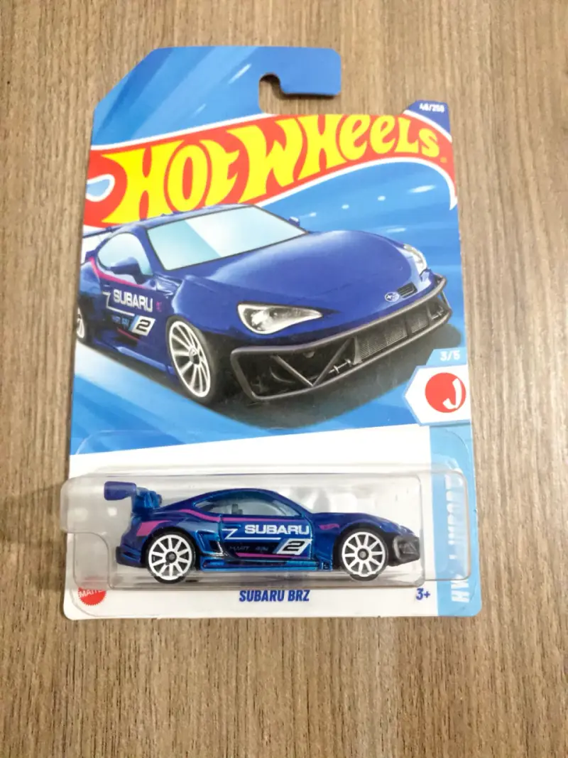 Auto de juguete Hot Wheels Subaru BRZ azul