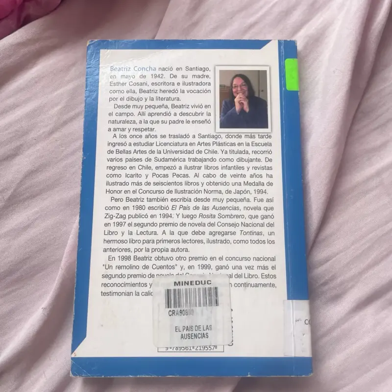 Libro El País de las Ausencias de Beatriz Concha - 4