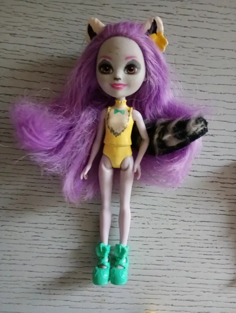 Lote Polly Pocket, Enchantimals y ropero magico - 4