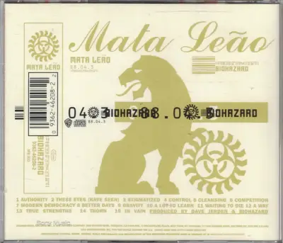 Biohazard - Mata Leão (CD) - miniatura 2