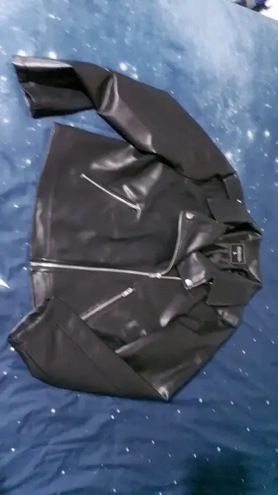 Chaqueta de cuerina mujer - miniatura 1