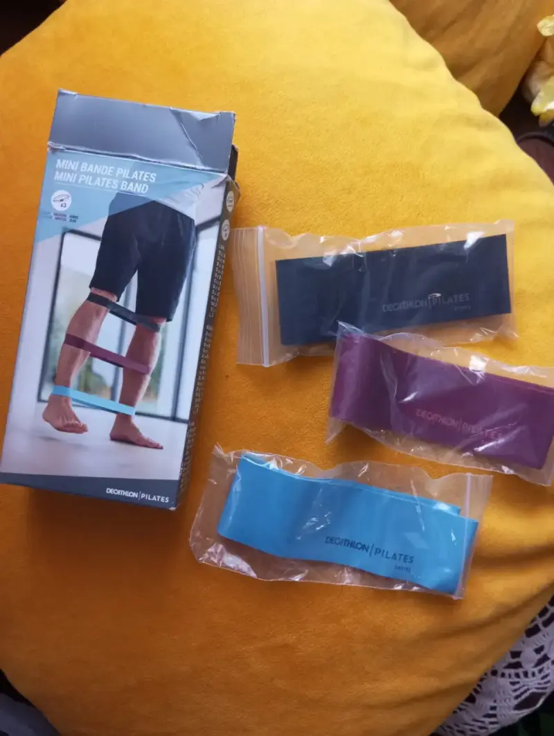 Bandas de Pilates Mini Decathlon en Colores
