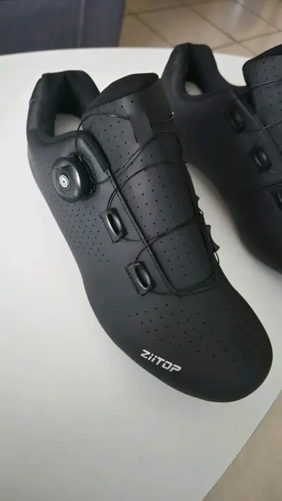 Zapatillas de ciclismo negras Ziitop - miniatura 2
