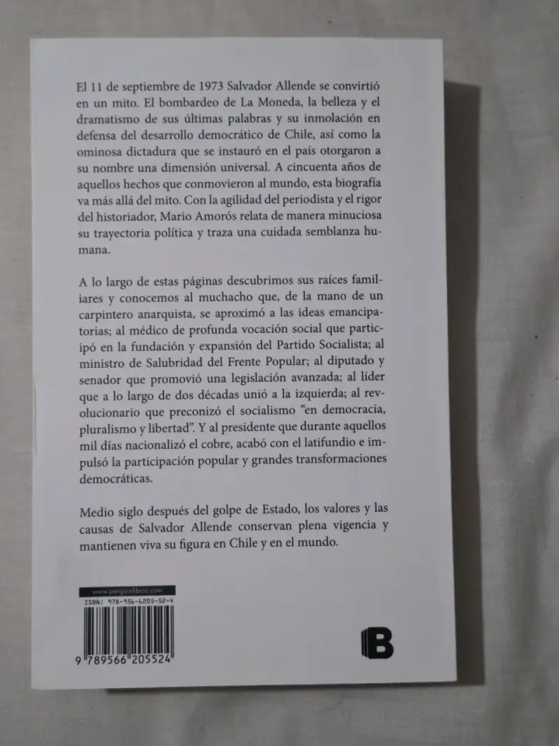 Libro 'Allende' de Mario Amorós - 2