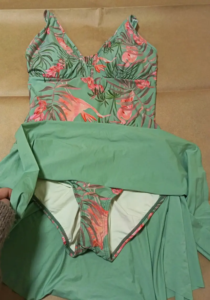 Vestido de baño verde Leonisa - 3