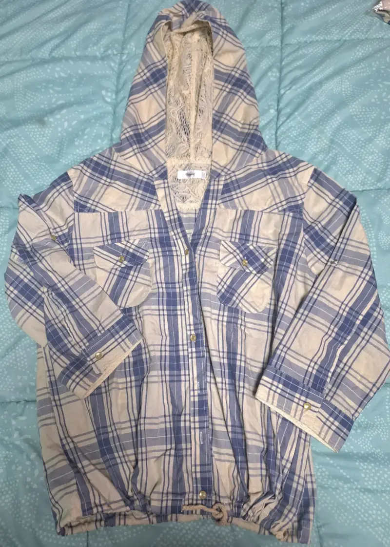 Suéter de lana gris medii cuello - 2