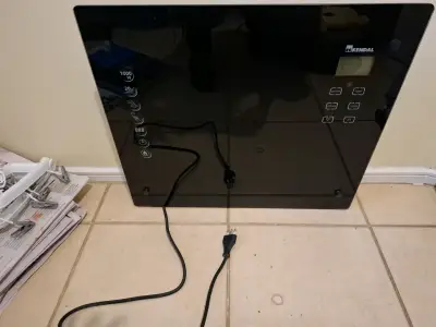 Calefactor eléctrico Kendal 1000W con control remoto - miniatura 1