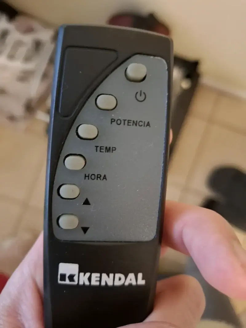 Calefactor eléctrico Kendal 1000W con control remoto - 2