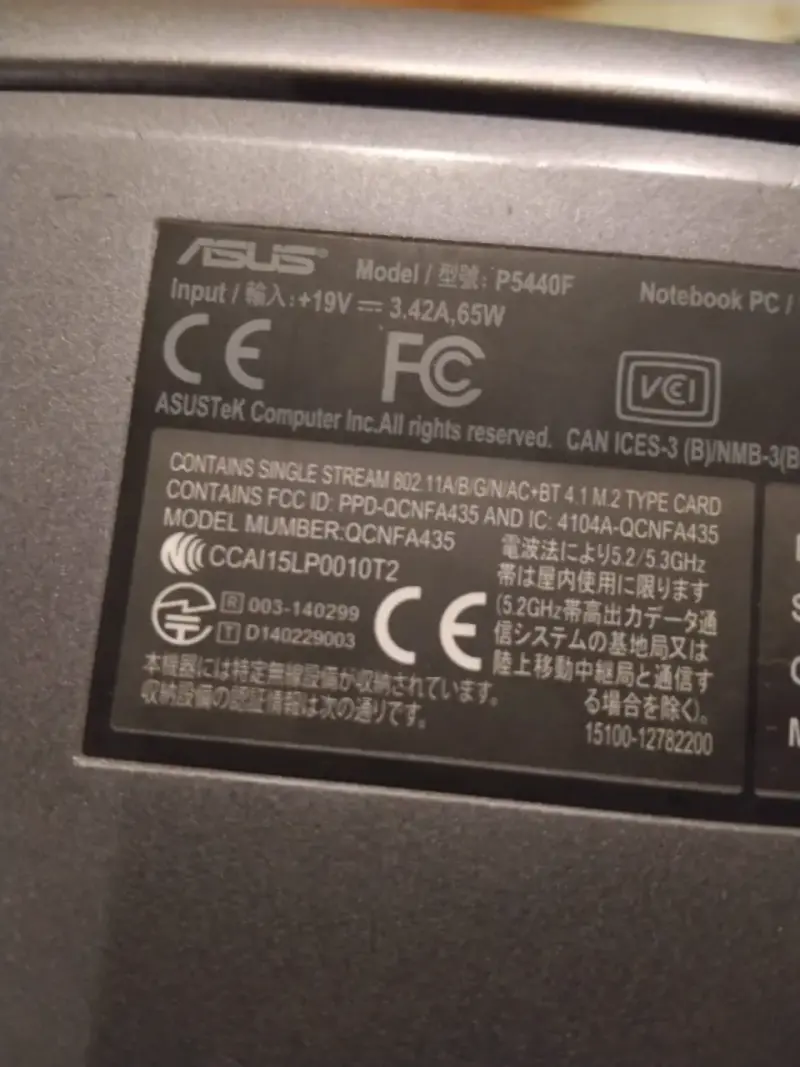 Laptop ASUSPRO P5440FA con Intel i7 y 16GB RAM - 3