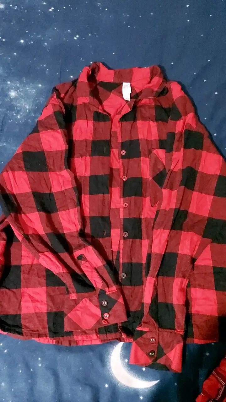 Blusas a cuadros rojas para mujer - 2