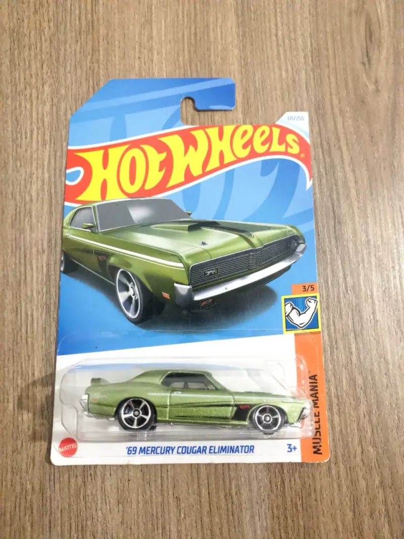 Hot Wheels 69 Mercury Cougar Eliminator en blister