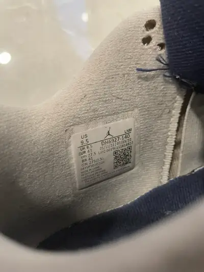Jordan 4 Retro midnight Navy Og 9.5 - miniatura 6