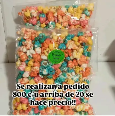 Palomitas de maíz de colores a pedido - miniatura 1