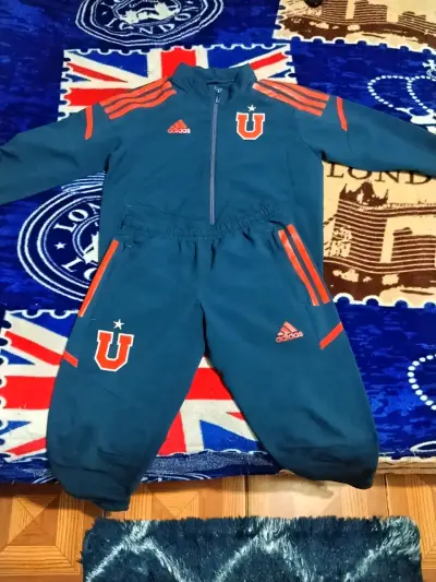 Conjunto deportivo Universidad de Chile Adidas azul - miniatura 1