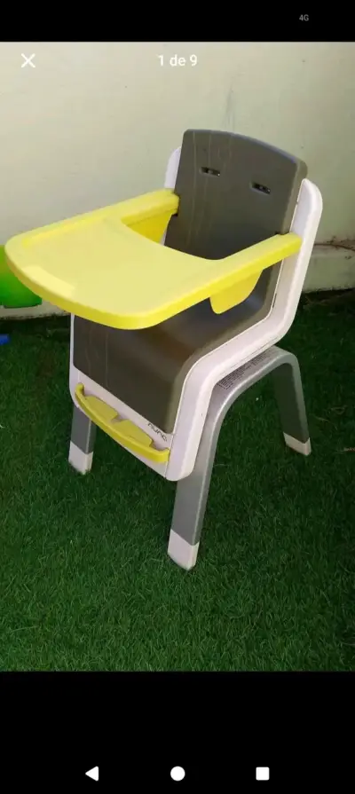 Silla alta para bebé Nuna con bandeja removible - miniatura 1