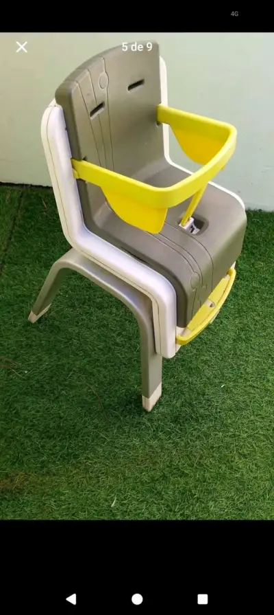 Silla alta para bebé Nuna con bandeja removible - miniatura 2